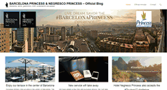 Desktop Screenshot of bloghotelbarcelonaprincess.com